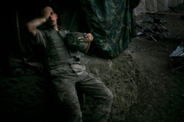 2007: Αμερικανός στρατιώτης σε ανάχωμα