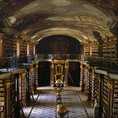 Η Εθνική Βιβλιοθήκη της Τσεχίας.